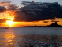 Sunsets in Guadeloupe, Frech West Indies